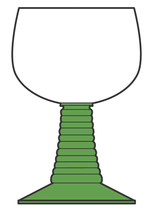 Ruwer (Green Stem) Water Goblet by Schott-Zwiesel-1