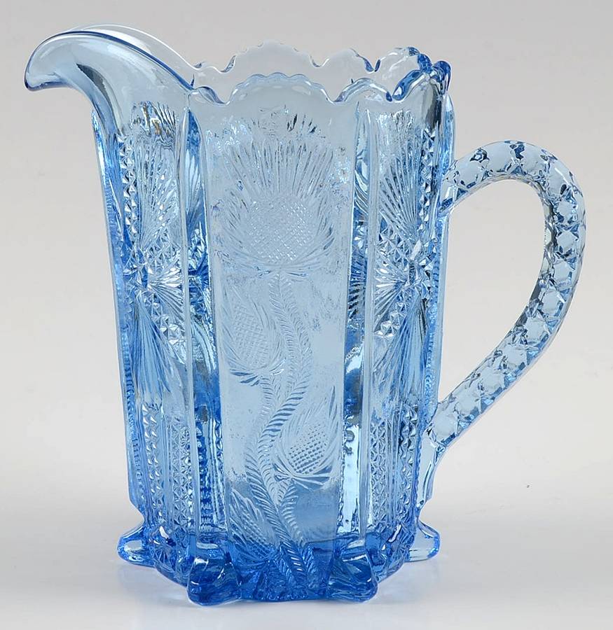 Thistle Ice Blue 34 Oz Pitcher by Smith Glass -1