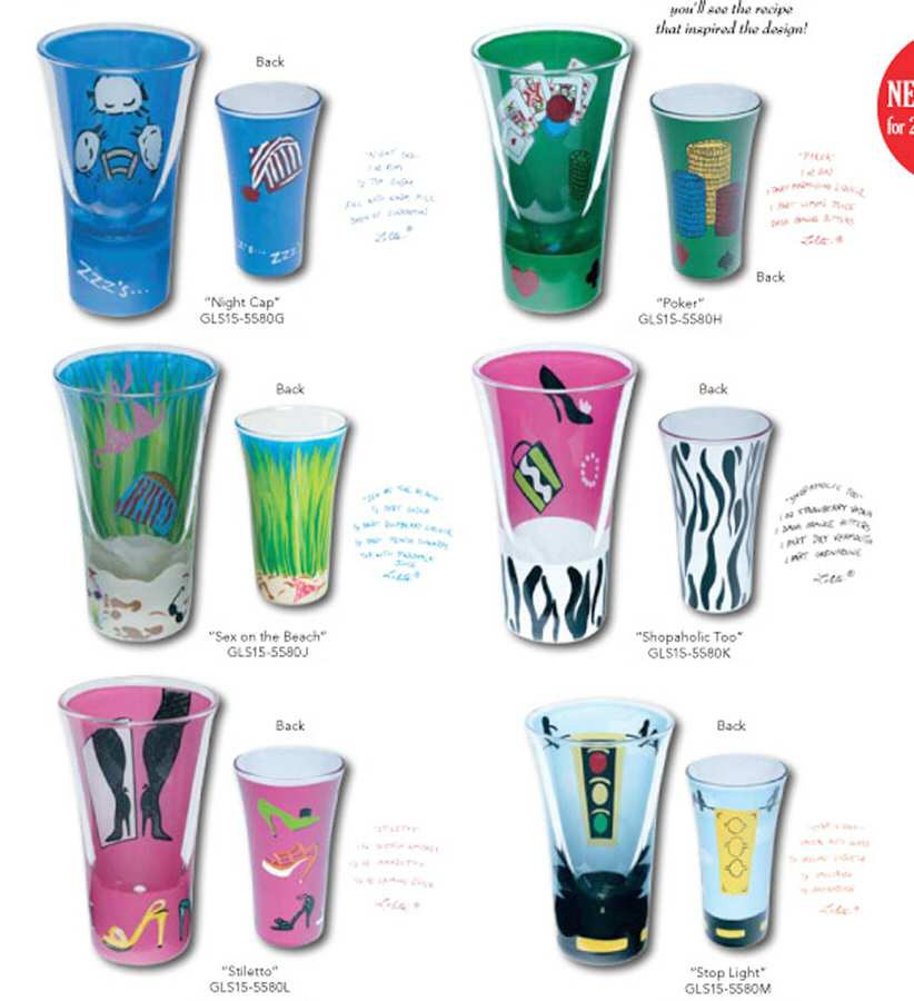 Party Shots Shot Glass by Santa Barbara-1