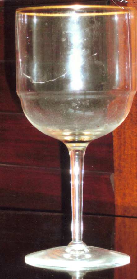 Galaxy Gold Water Goblet by Seneca-1