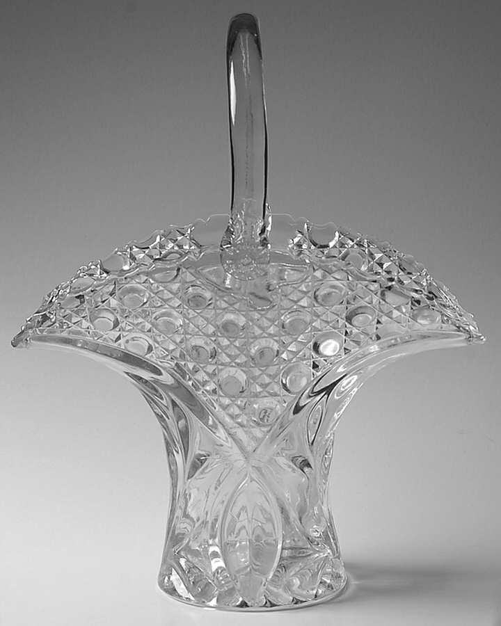 Innovation Clear 12" Basket by Smith Glass -1