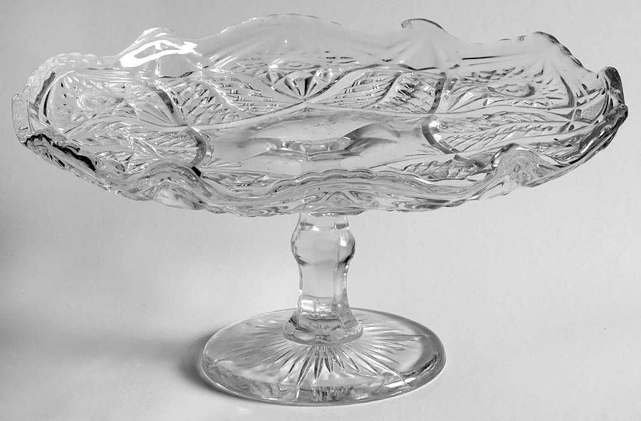 Valtec Clear Round Cake Stand by Smith Glass -1