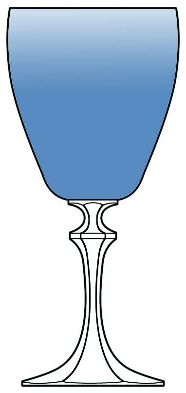 Contour Blue Water Goblet by Schott-Zwiesel-1