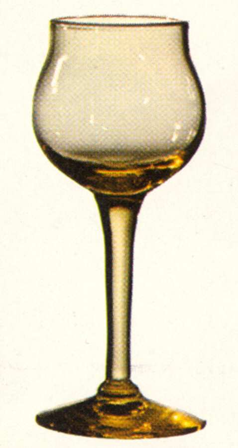 Bouquet Yellow Cordial Glass by Seneca-1