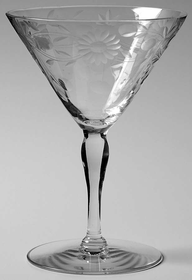 Cut 250-1 Champagne/Tall Sherbet by Seneca-1