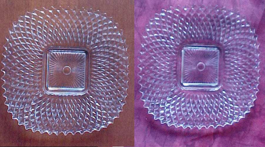 Diamond 650 (Clear) 7" Salad Plate by Smith Glass -1