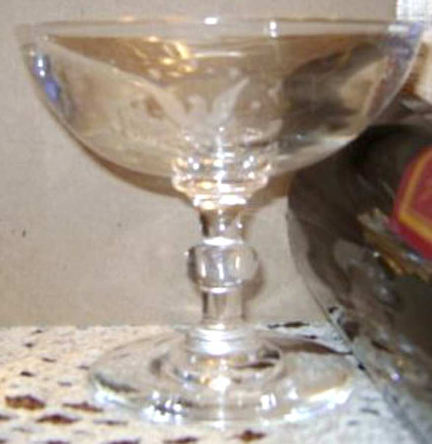 President Champagne/Tall Sherbet by Steuben-1