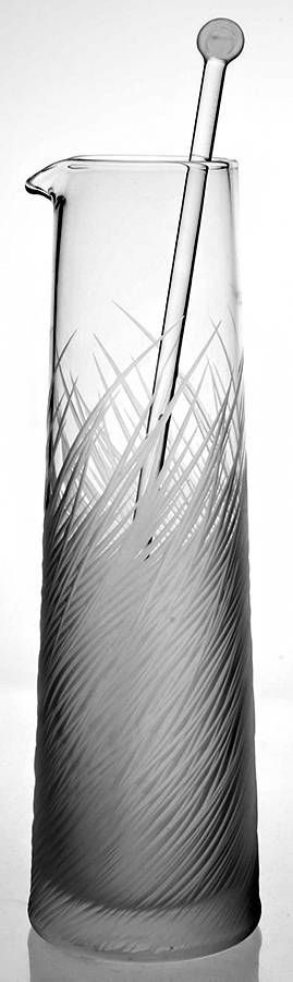 Piume Martini Pitcher with Stirrer by Salviati-1