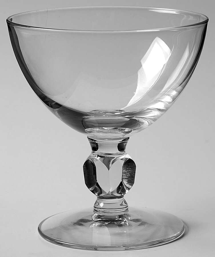 Oxford (Cut Ball Stem) Champagne/Tall Sherbet by Seneca-1
