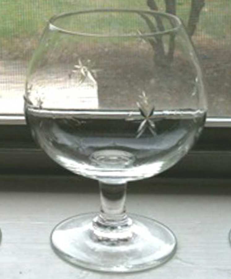 SAS36 (Smooth Stem) Brandy Glass by Sasaki-1