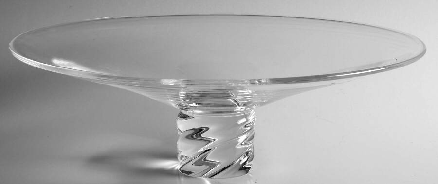 Twist 14" Round Bowl by Steuben-1