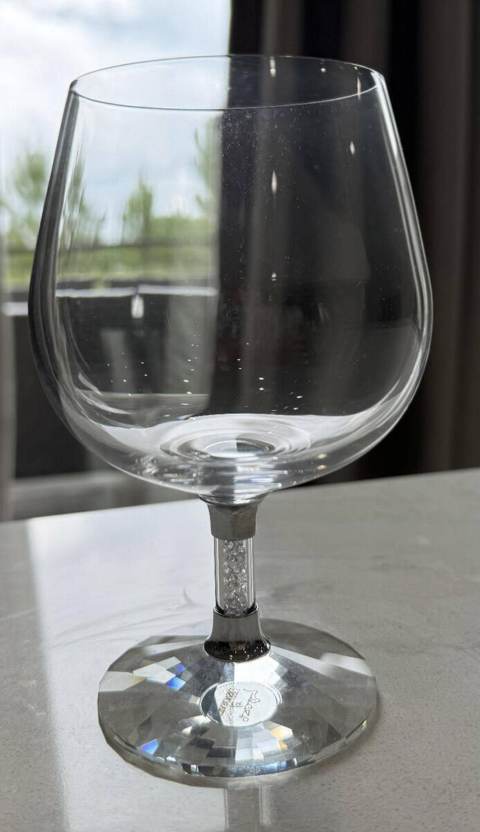 Crystalline Large Brandy Glass by Swarovski-1