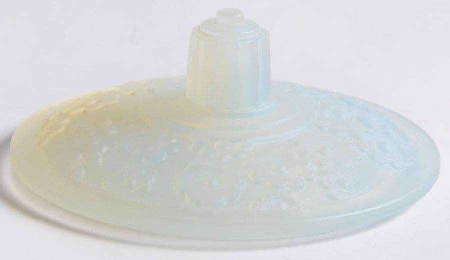 Animals & Figurines Lid for #PB115 Medium Fleurs Boudoir Box by Sabino Glass-1