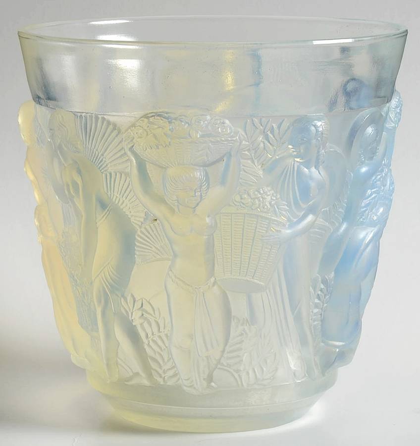 Animals & Figurines #V136 Abondance Vase by Sabino Glass-1