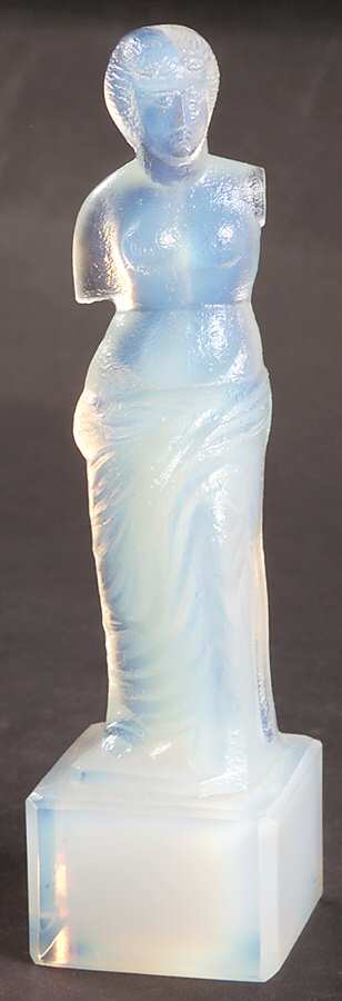 Animals & Figurines #ST93 Small Venus de Milo by Sabino Glass-1