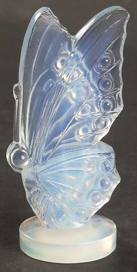 Animals & Figurines #B48 Small Wing Closed Butterfly by Sabino Glass-1