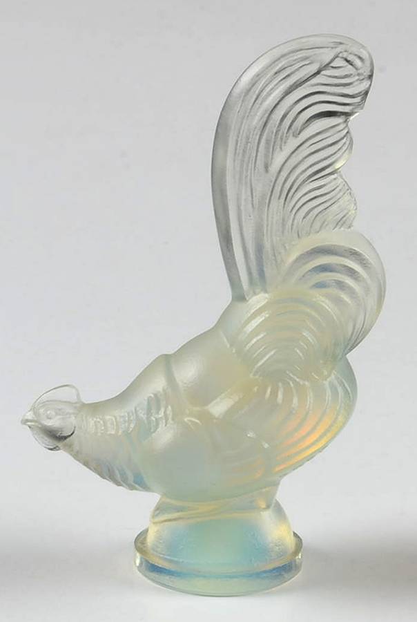 Animals & Figurines #A53 Small Hen by Sabino Glass-1