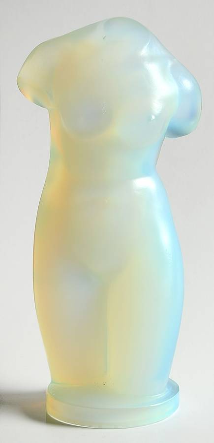 Animals & Figurines #ST78 Torse Statue by Sabino Glass-1