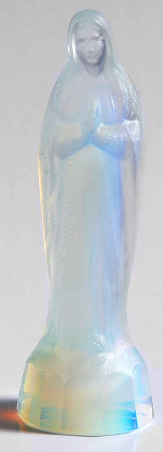 Animals & Figurines #R169 Small Madonna by Sabino Glass-1