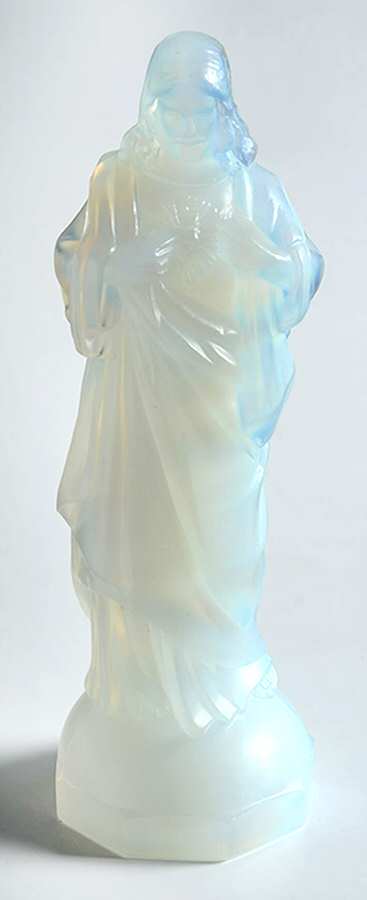 Animals & Figurines #R165 Sacred Heart Christ by Sabino Glass-1