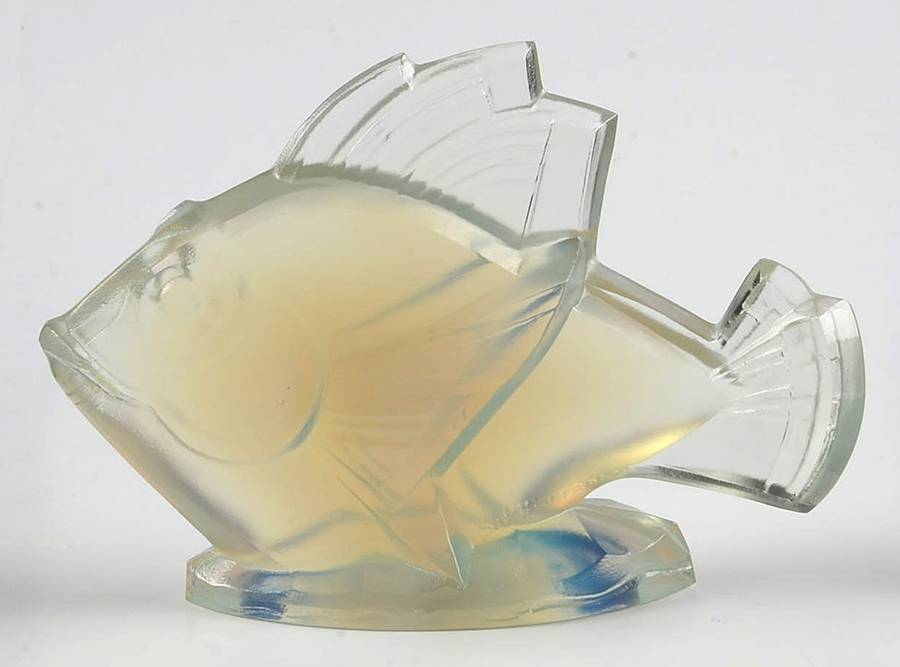 Animals & Figurines #F8 Medium Poisson Chabot Fish by Sabino Glass-1