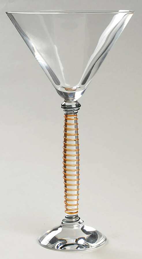 Stringa Orange Grey (Black) Tall Martini by Salviati-1