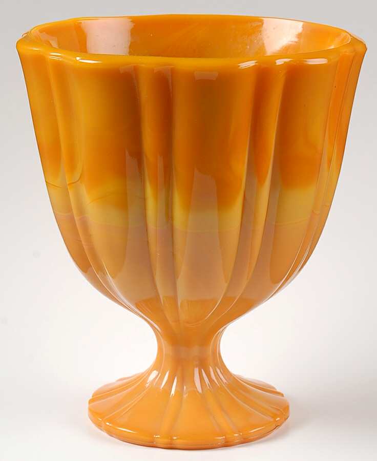 Simplicity Bittersweet Round Compote (Height X Width) by Smith Glass -1