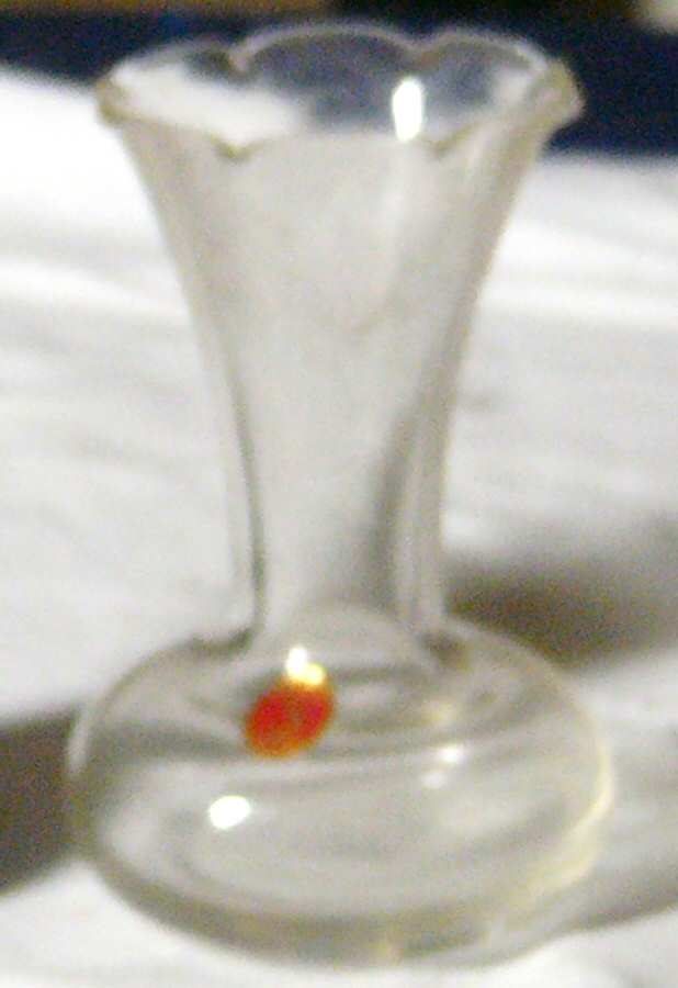 Decorator Crystal 4" Bud Vase by Seneca-1