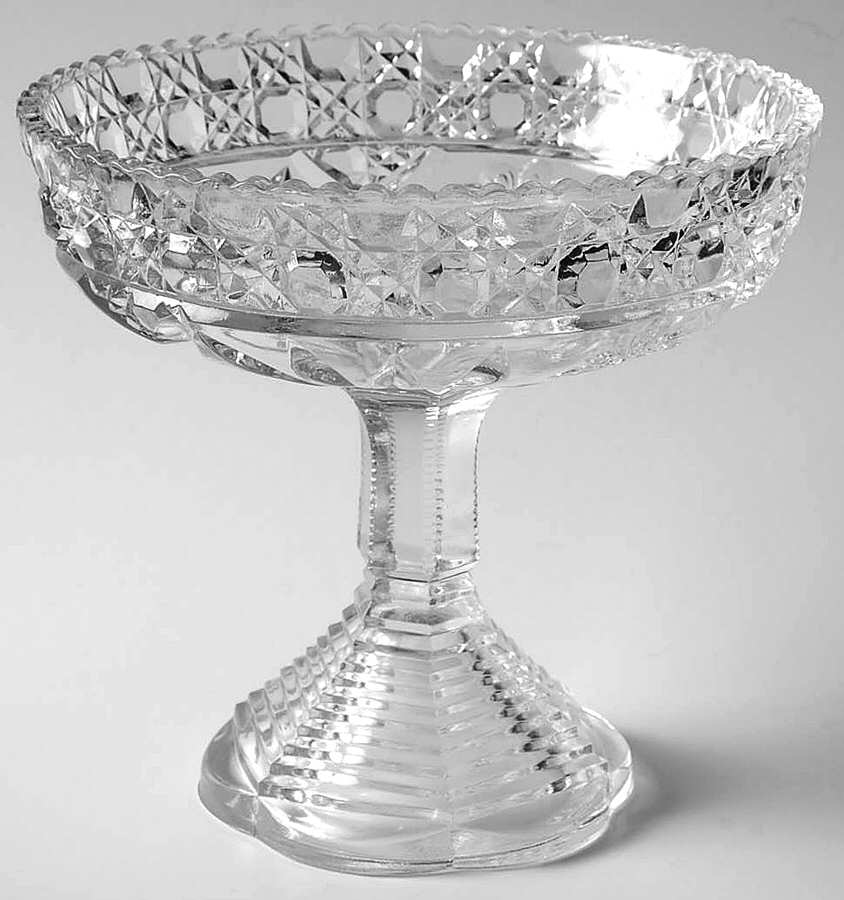 SMI16 Round Compote (Height X Width) by Smith Glass -1