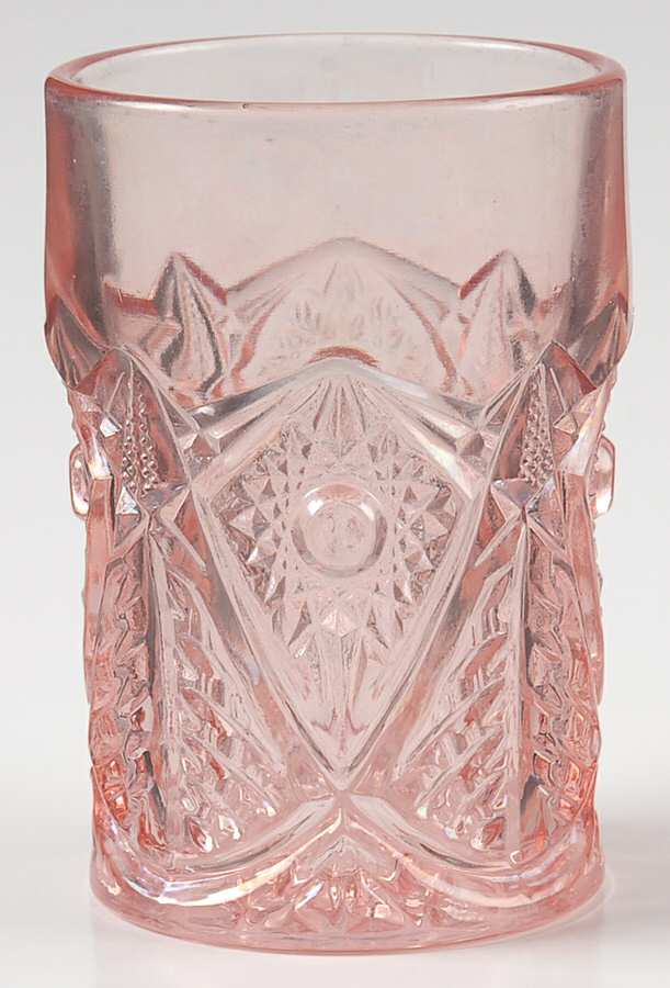 Valtec Pink Iridescent 8 Oz Flat Tumbler by Smith Glass -1