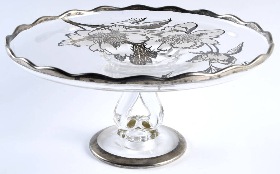 SCI14 Round Cake Stand by Silver City-1