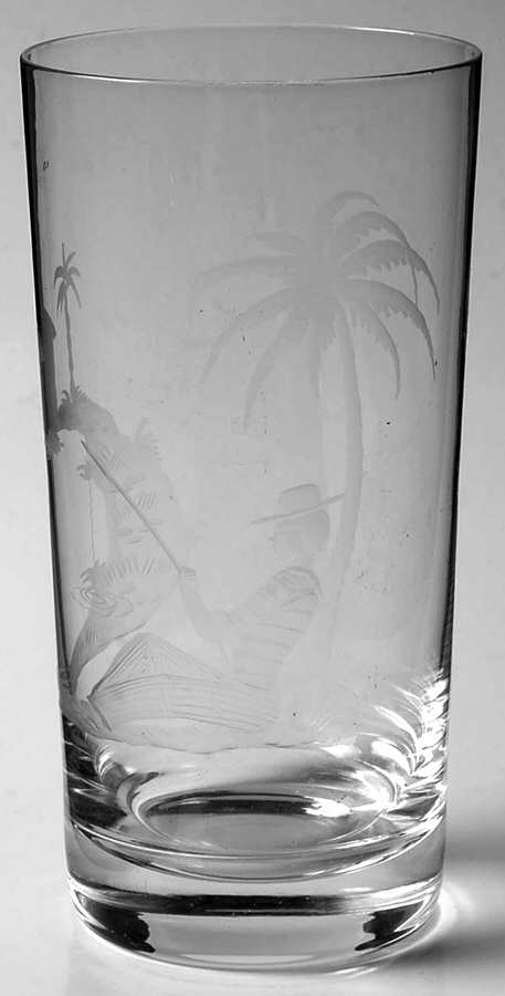 S2U1 14 Oz Green Flat Tumbler by Seguso Viro-1