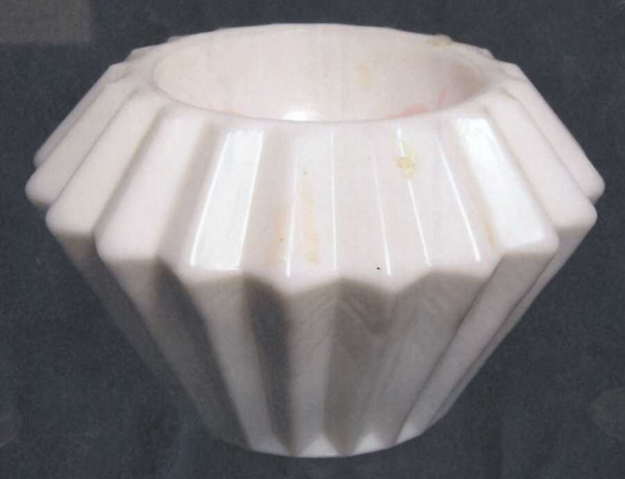 Simplicity Milk Glass Single Light Candlestick by Smith Glass -1