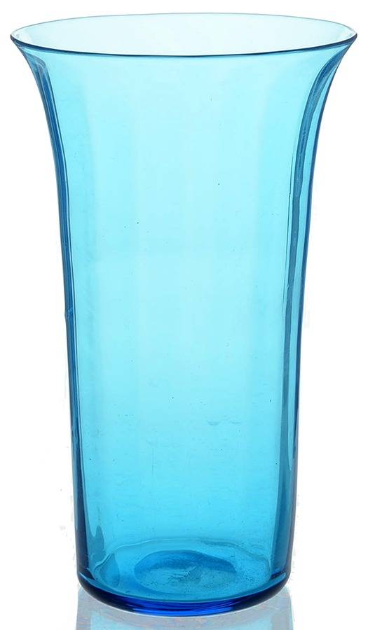 Celeste Blue 12 Oz Flat Tumbler by Steuben-1