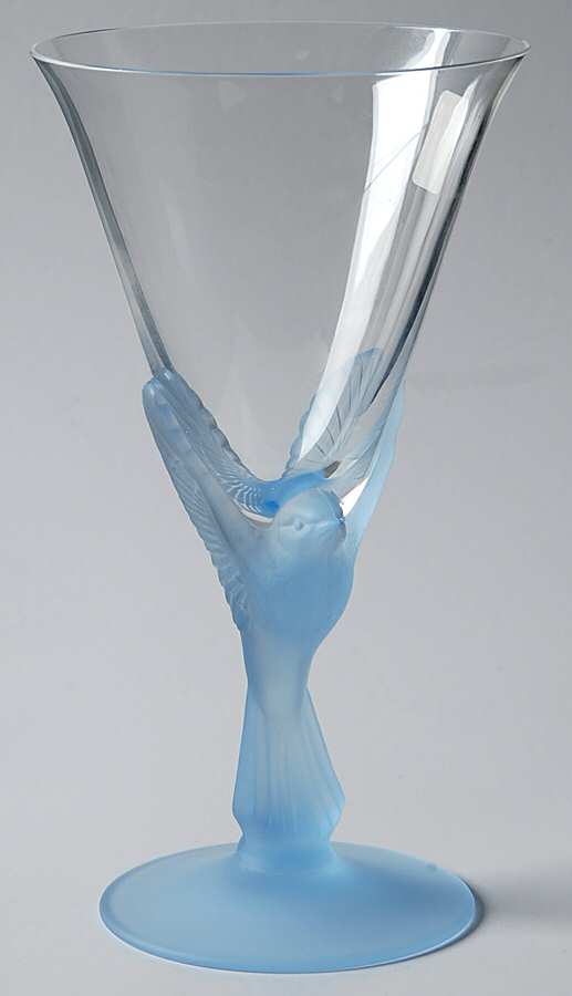 Wings Blue Wine Glass by Sasaki-1