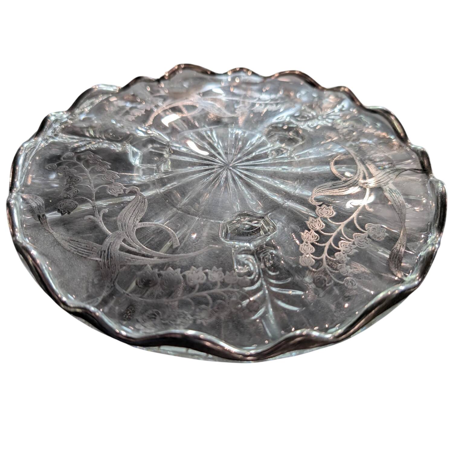 SCI15 8" 3-Footed Bon Bon by Silver City-1