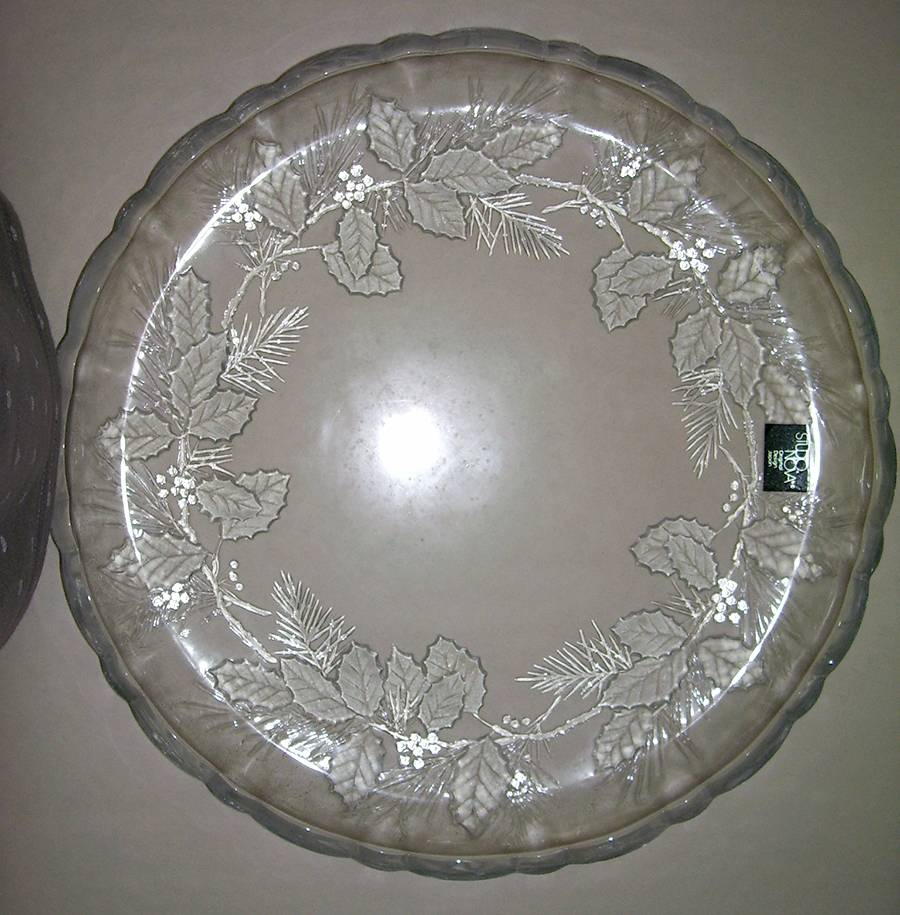 Deck the Halls 14" Sandwich Plate by Studio Nova-1