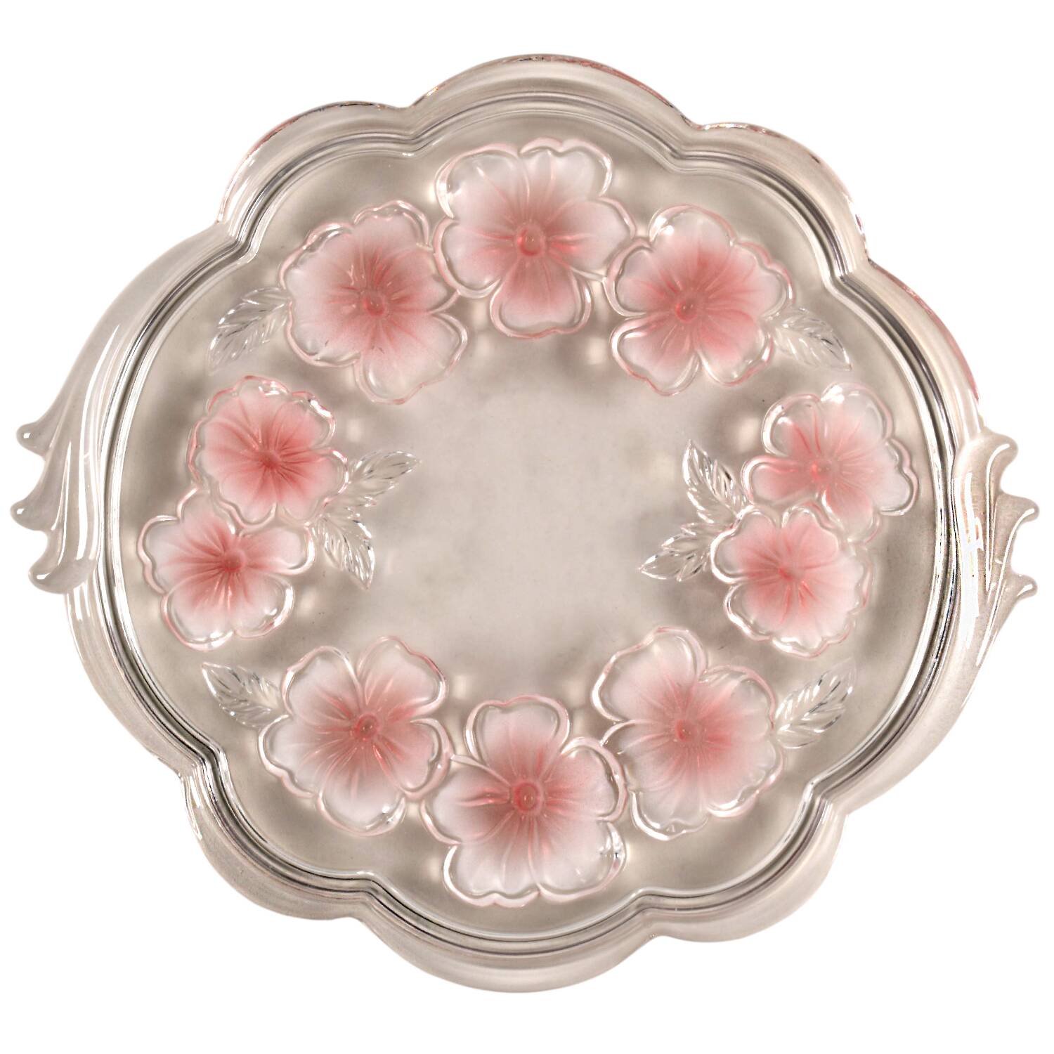 Pansy Bouquet Handled Cake Plate by Studio Nova-1