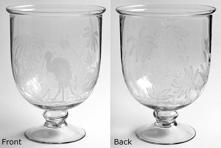 SUP1 9" Footed Flower Vase by Source Perrier Collection-1