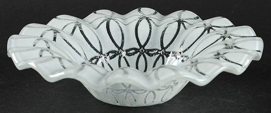 Embassy White 6" Ashtray by Sydenstricker-1