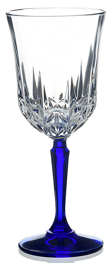 American Heritage Cobalt Blue Water Goblet by St George-1