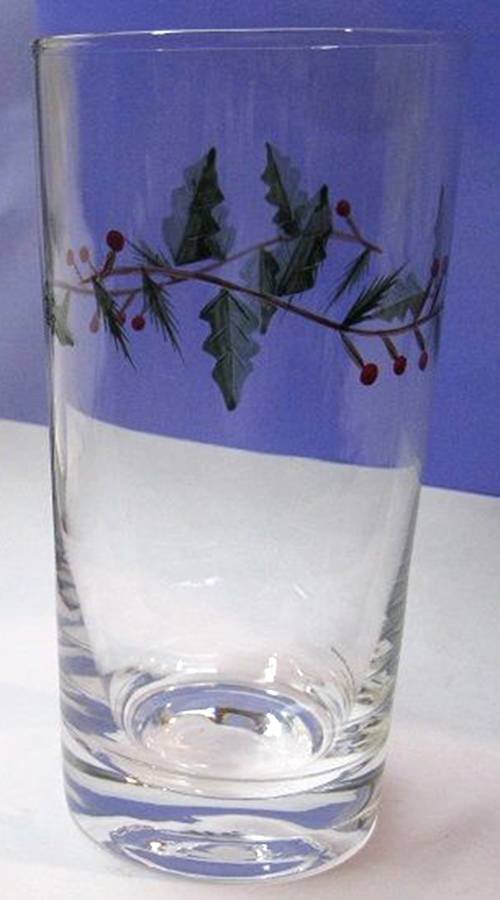 Holly Berry Highball Glass by St Nicholas Square-1
