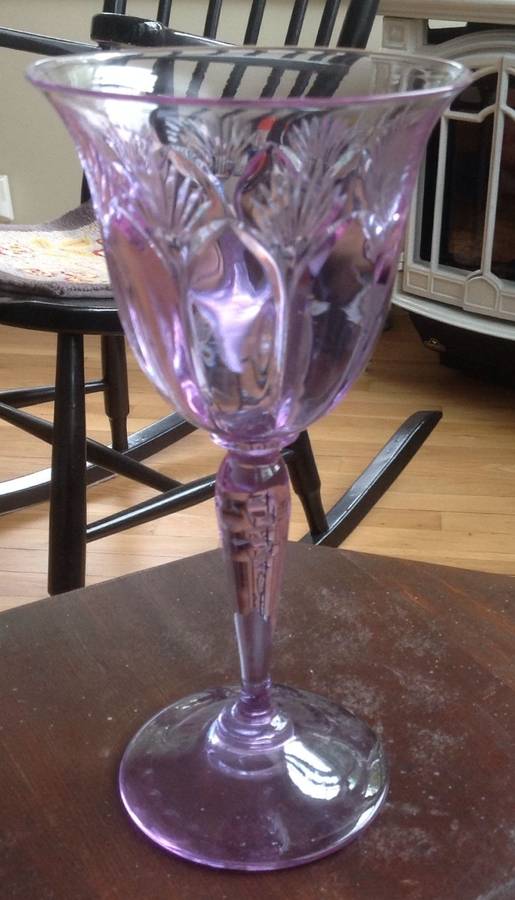 7182 Wisteria Water Goblet by Steuben-1