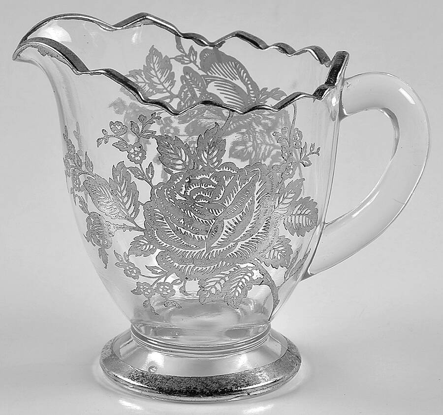 Princess Rose Creamer by Silver City-1