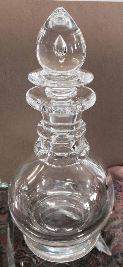 7764 Decanter & Stopper by Steuben-1