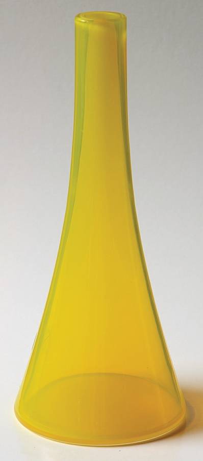 Art Glass 7" Bud Vase by Salviati-1