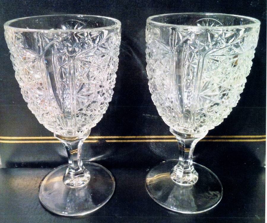 Vincent Price Heirloom Series Clar Water Goblet by Sears-1