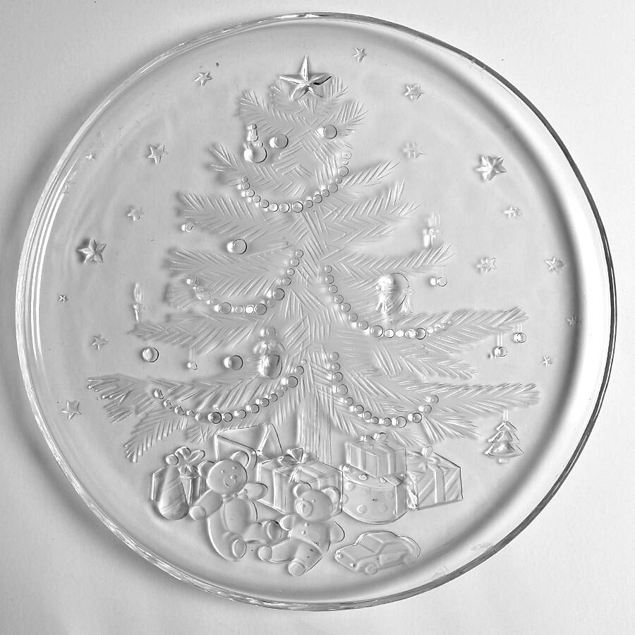 Christmas Eve 13" Hostess Server Tray by Studio Nova-1