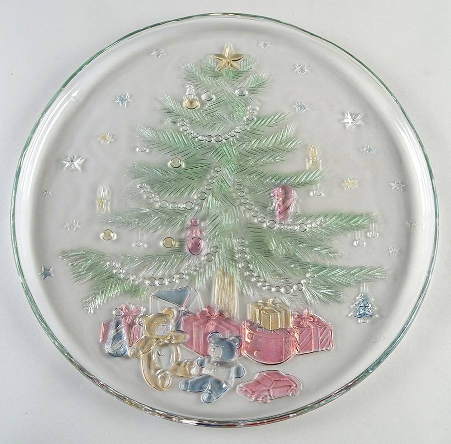Christmas Eve 13" Hostess Server/Tray by Studio Nova-1