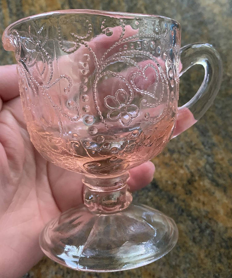Victoria Pink Creamer by Southern Living-1